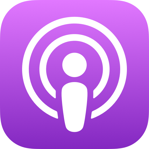 Apple Podcasts logo